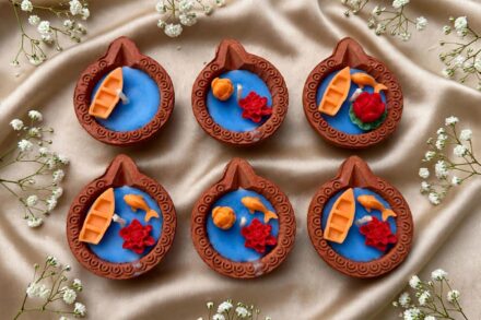 Lotus Diya Candles